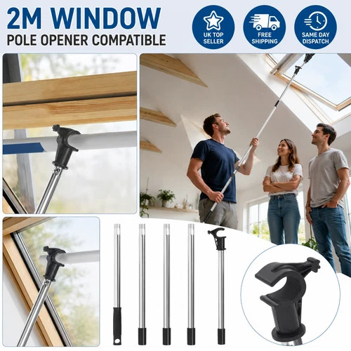 Window pole opener for - window,