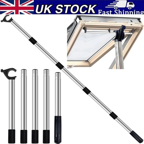 Window pole opener hook - window,