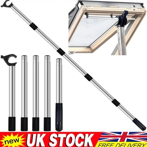 Window pole opener - 2m, opener/hook